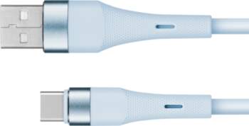 Kruger&Matz Basic silikona USB–USB-C kabelis, 1