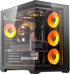 DarkFlash C280 datora korpuss (melns) +