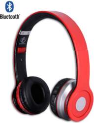 Rebeltec Bluetooth austiņas Crystal sarkanas