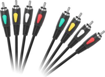 Cabletech Eco-Line 4 RCA–4 RCA kabelis