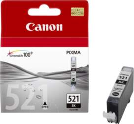 Canon CLI-521BK tintes kasetne, melna