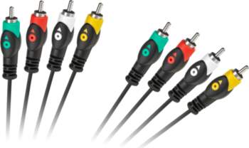 Cabletech Economic 4 RCA–4 RCA kabelis