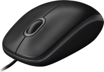 Logitech B100 optiskā pele melna USB