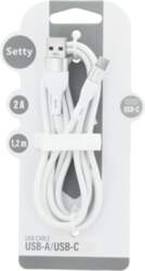 Setty USB - USB-C kabelis 1