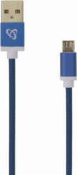 Sbox USB-10315BL USB->Micro USB M/M 1