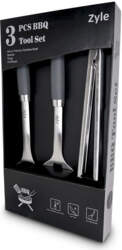 Zyle BBQ Tool Set, ZY100SET, 3