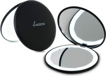 Compact mirror with light Be Osom