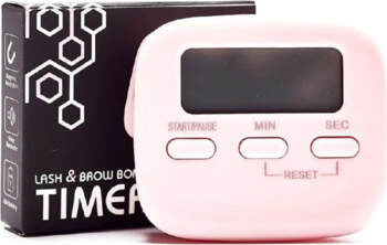 Timer for eyelash extensions Beautiful Brows