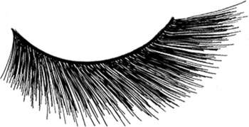Kryolan False eyelashes Stargirl S5