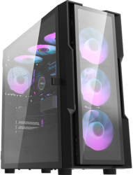 Darkflash DK431 Glass computer case (black)