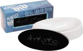 DIP system: French manicure dish with