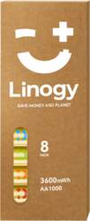 LINOGY AA Li-ion Pro battery set