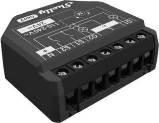 Shelly 2PM Gen3 2-channel Controller, WiFi/Bluetooth