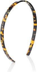 BALMAIN HAIR acetate tortoise shell bow