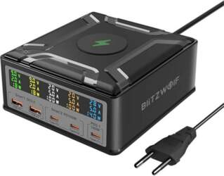 Blitzwolf BW-S28 260W, 2xUSB-A, 3xUSB-C, 15W