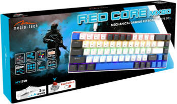 Media-Tech MT1259 Red Core MX60 mechaninė