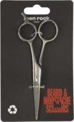 Men Rock Mustache and Beard Scissors