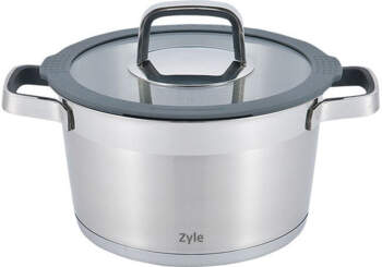 Induction pot with lid Zyle ZY12718CS