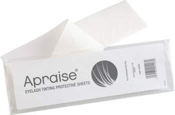 Protective sheets under the eyes before