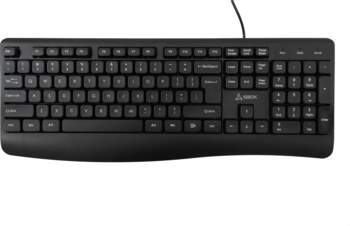 Sbox K-103 klaviatūra, US išdėstymas, juoda