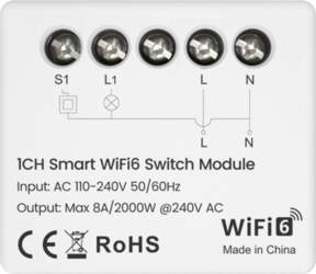 Avatto WSM20-W1 smart switch module, Moduł