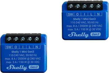 Shelly 1 Mini Gen3 Set of