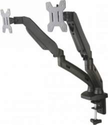 Desk handle on gas spring for