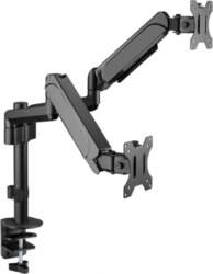 Gembird Adjustable desk 2-display mounting arm