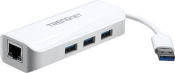 HUB USB TRENDnet 1x RJ-45  +