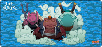 Naruto Shippuden Mousepad Toads From Mount