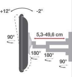 TECHly Wall mount for TV LCD/LE