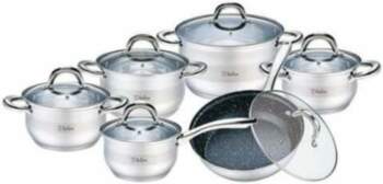 Bollire POT SET 12PCS SALERNO BR-4004