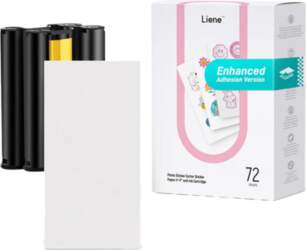 Liene PixCut printer paper, 4x7", 72