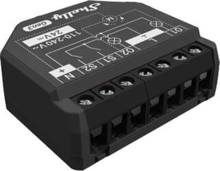 Shelly 2PM Gen3 2-channel Controller, WiFi/Bluetooth