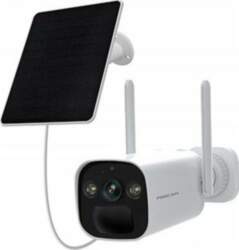 Foscam BP4 camera with solar panel