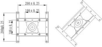 Hagor Adapter VESA na monitor Multibrackets