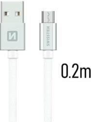 Kabel USB Swissten Textile Quick Charge