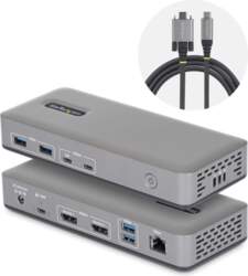 Stacja/replikator StarTech USB-C (201UE-USBC-DOCK) | 201UE-USBC-DOCK