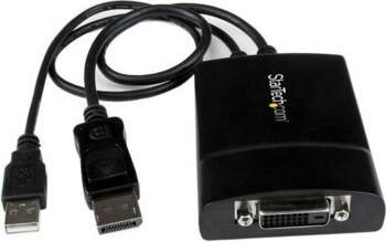 Adapter AV StarTech DVI-D - DisplayPort