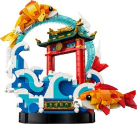 Bricks LEGO 80120 Prosperity Carp Leaping