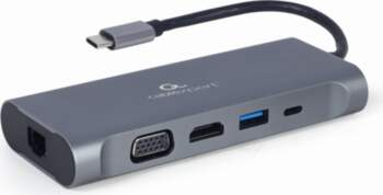 Gembird A-CM-COMBO7-01 notebook dock/port replicator USB