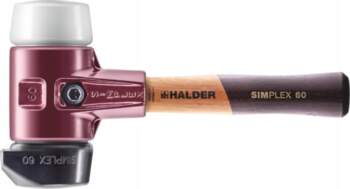 Halder SIMPLEX soft-face mallet 60 Rubber