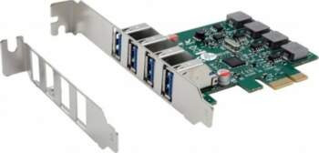 HUB USB Exsys EX-11044 PCIe karta
