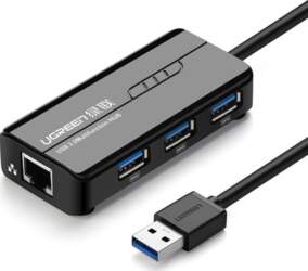 HUB USB Ugreen 1x RJ-45 +