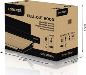 Okap Concept Solution OPV3150BC | opv3150bc
