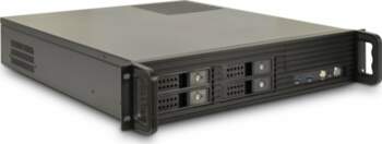 INTER-TECH case storage IPC 2U-2504, rack