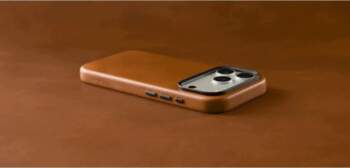 Nomad Traditional Leather Case, saddle (Horween)