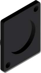 Procab Procab VCD10-P Blind plate -