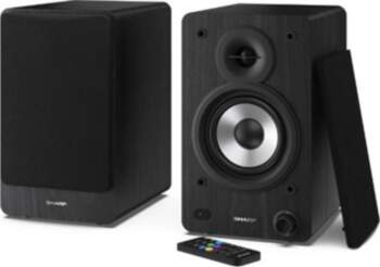 Sharp CP-SS30 Bookshelf Speakers, Black |