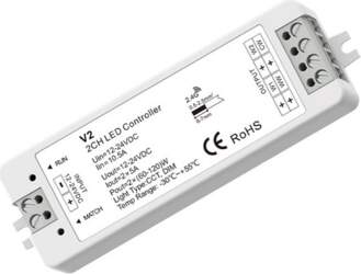 SKYDANCE V2 LED Controller 12-24V, 2x5A